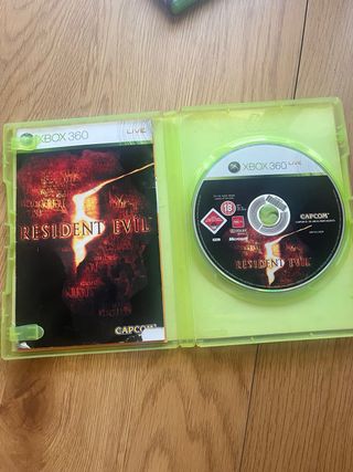Juego Xbox 360 - Resident Evil 5