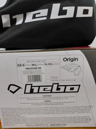 Casco hebo mtb