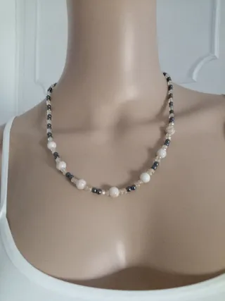 Collana ematite naturale