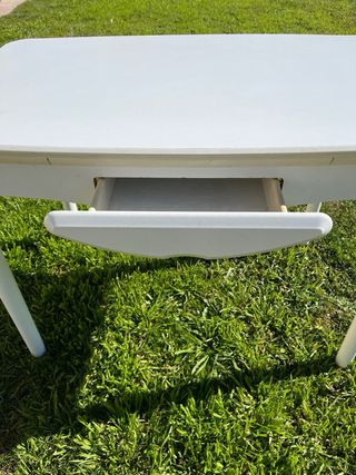 Mesa de Cocina Blanca extensible