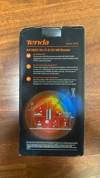 Tenda ax1800 wifi 6 5g nr router xiaomi