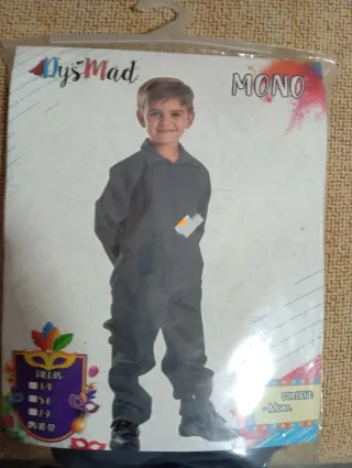 Disfraz mono de trabajo