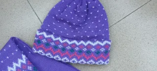 Gorro y bufanda niñ@s