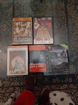 5 películas de DVD antiguas
