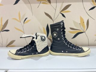 Zapatillas piel y borrego