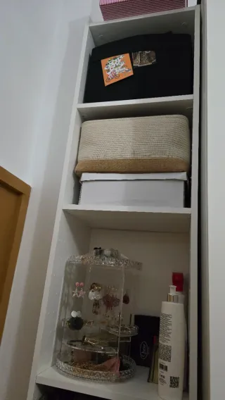 Estanteria blanca 2 metros × 40cm