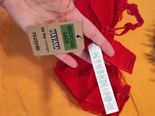 Sujetador lencero tezenis