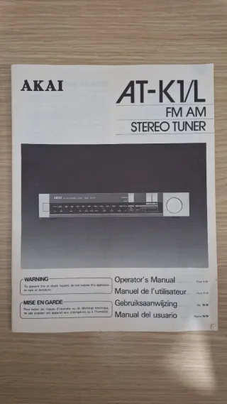 AKAI Impianto Stereo Vintage Anni ’80 Completo