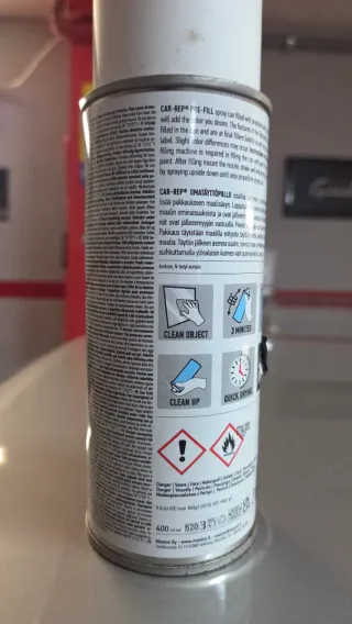 Bomboletta spray colore Alfa Romeo 296A bianco