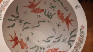 Maceta de porcelana china