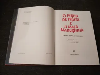 Livro Contos Populares Russos Novo