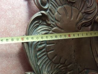 Paragüero de bronce antiguo