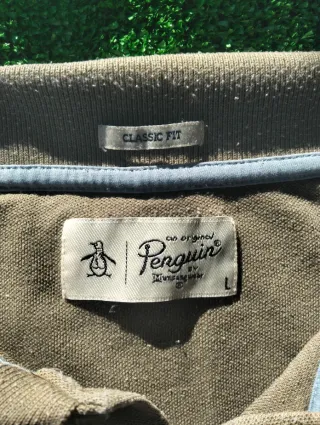 Penguin Retro Vintage Creamy Polo Coogie ClasicY2K