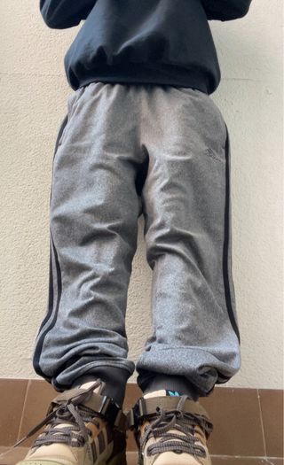 track pants adidas - triple grey