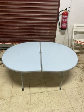MESA REDONDA PLEGABLE