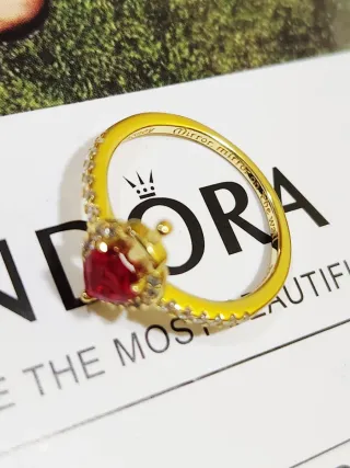 Anillo Reina Malvada Villanos de Disney. Talla 56