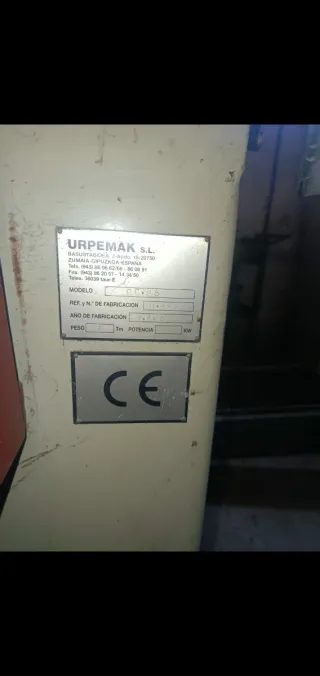 Máquina inyección de zamak