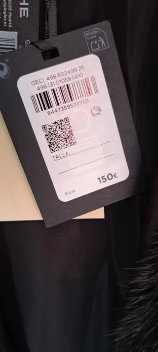 Latouche. Abrigo tipo capa. A estrenar