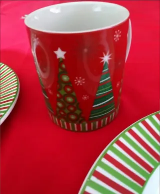 VAJILLA INDIVIDUAL NAVIDAD