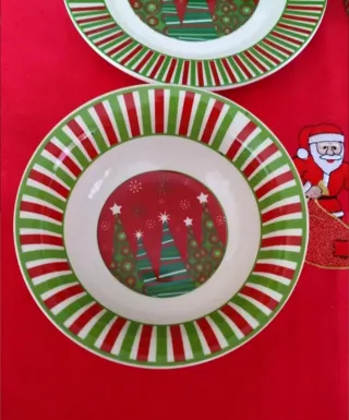 VAJILLA INDIVIDUAL NAVIDAD