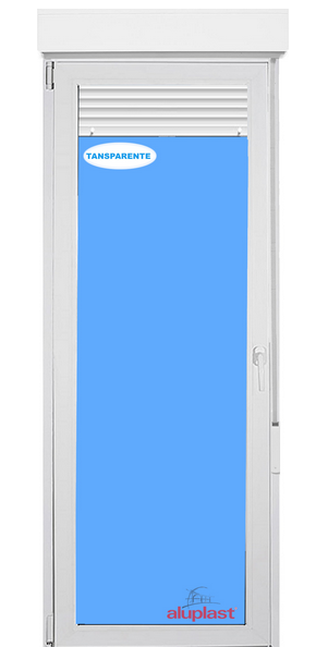 Balconera PVC con persiana