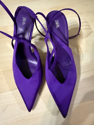 Zapatos de tacon de Zara