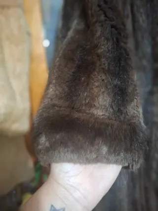 Abrigo vintage tara en el honbro