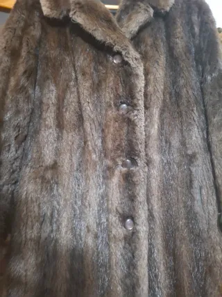 Abrigo vintage tara en el honbro