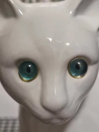 FIGURA DE GATO DE CERÁMICA