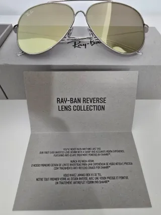 Gafas Ray-ban aviator reverse