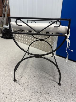 Banco hierro forjado