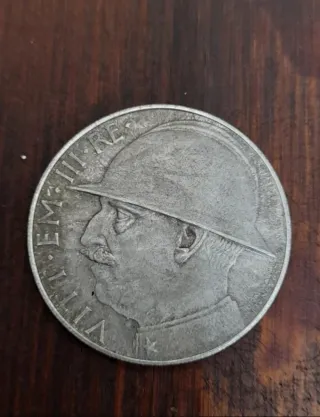 Moneta 20 lire antica peso 17 grammi