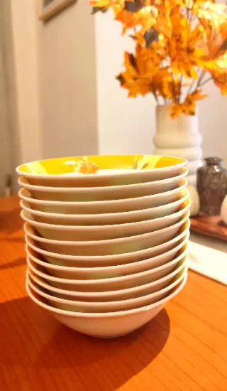 12 cuencos o bols vintage