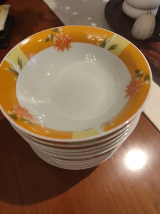 12 cuencos o bols vintage