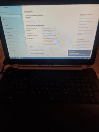 Portátil Intel i7 8GB RAM