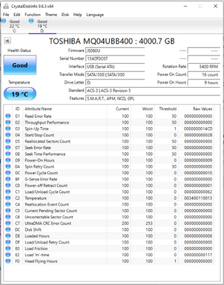 Disco rígido Toshiba Canvio Ready 2.5" 4TB USB 3.0