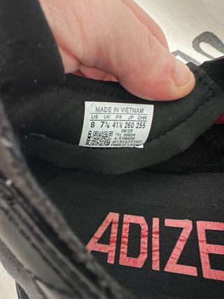 Adidas Adizero Adios Pro 4 negras/rojas – NUEVAS –