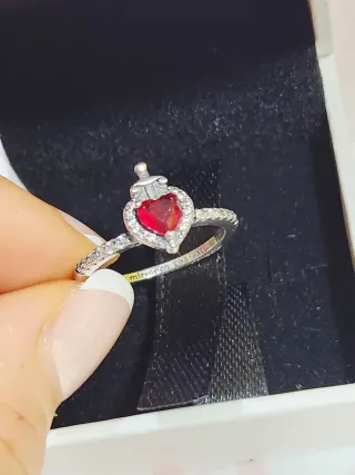 Anillo Reina Malvada Villanos de Disney. Talla 56