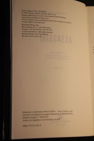 Assassini de Thomas Gifford