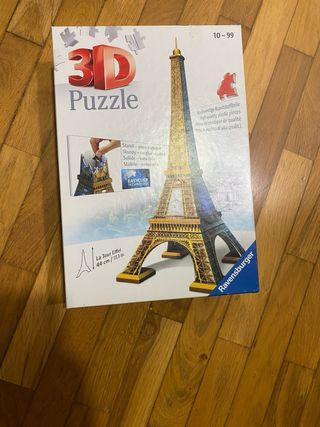 Puzzle 3D torre eifel