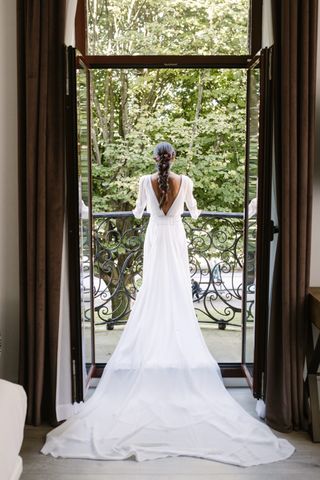 Vestido Novia Rosa Clará 2025