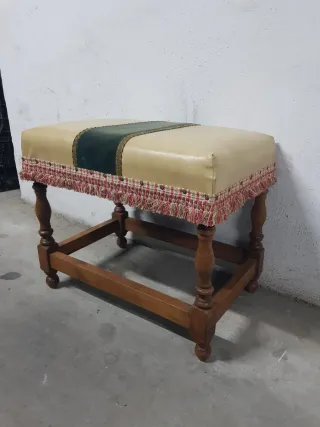 Vendo banqueta o taburete rústico