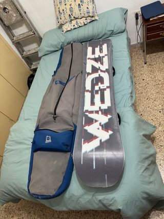 Tabla Snowboard y Funda Burton