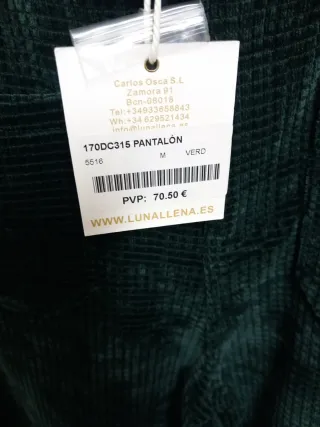 Pantalón Pana nuevo "Luna llena"