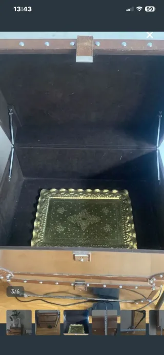 2 baúles antiguos . Precio por cada uno