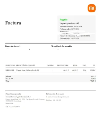 Xiaomi Smart Air Fryer Pro 4L con ventanilla