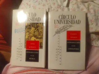 Lote dos libros introduccion a la música y a la li
