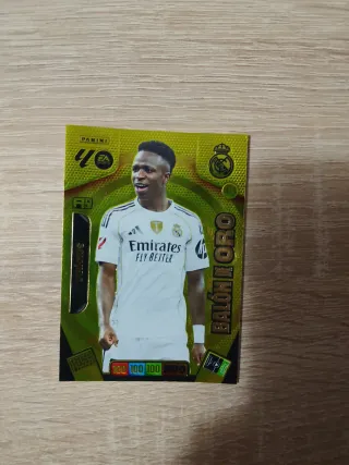 Vinicius balón de oro Adrenalyn 25/26