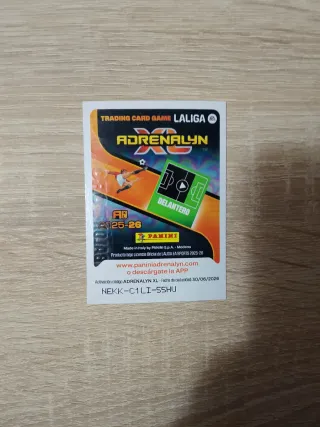 Vinicius balón de oro Adrenalyn 25/26