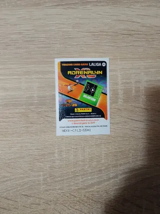 Vinicius balón de oro Adrenalyn 25/26